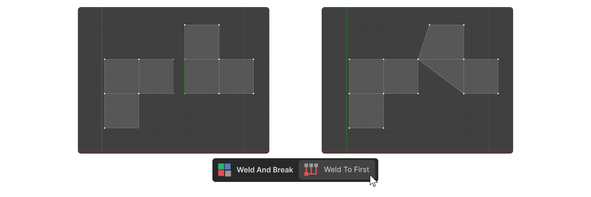 Weld To First Tool