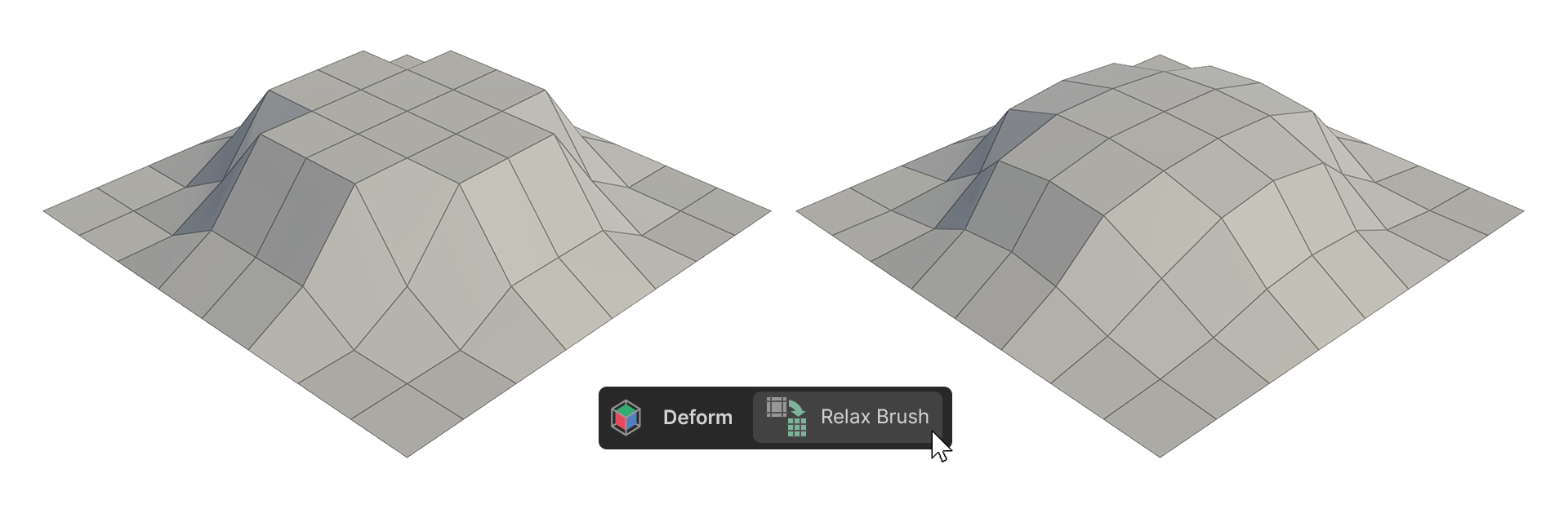 Relax Brush Tool
