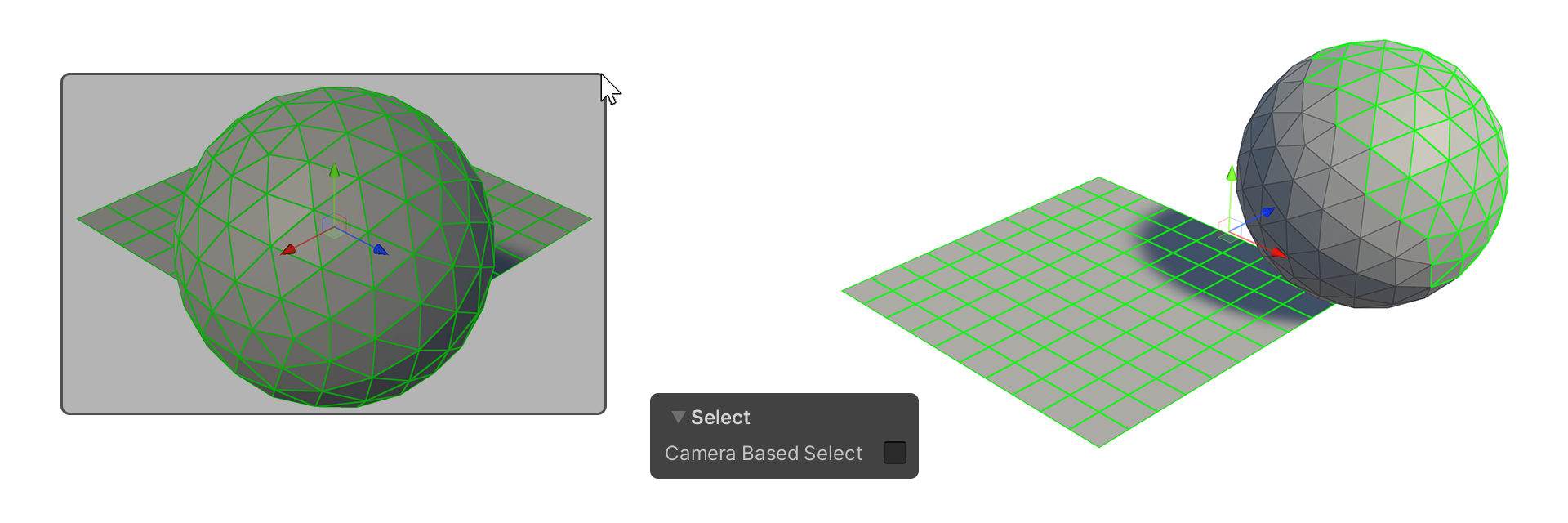 Edge Camera Based Select Off