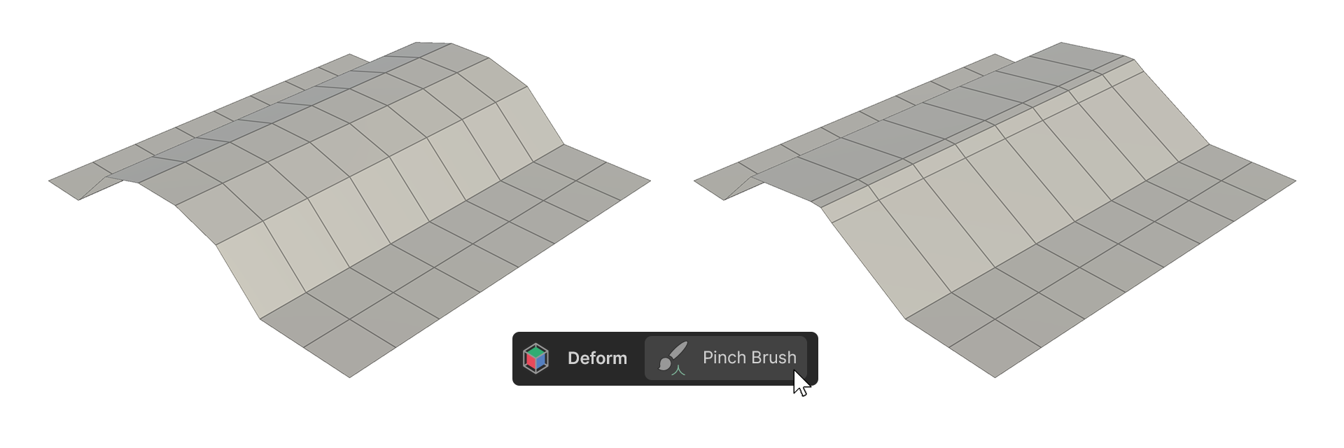 Pinch Brush Tool