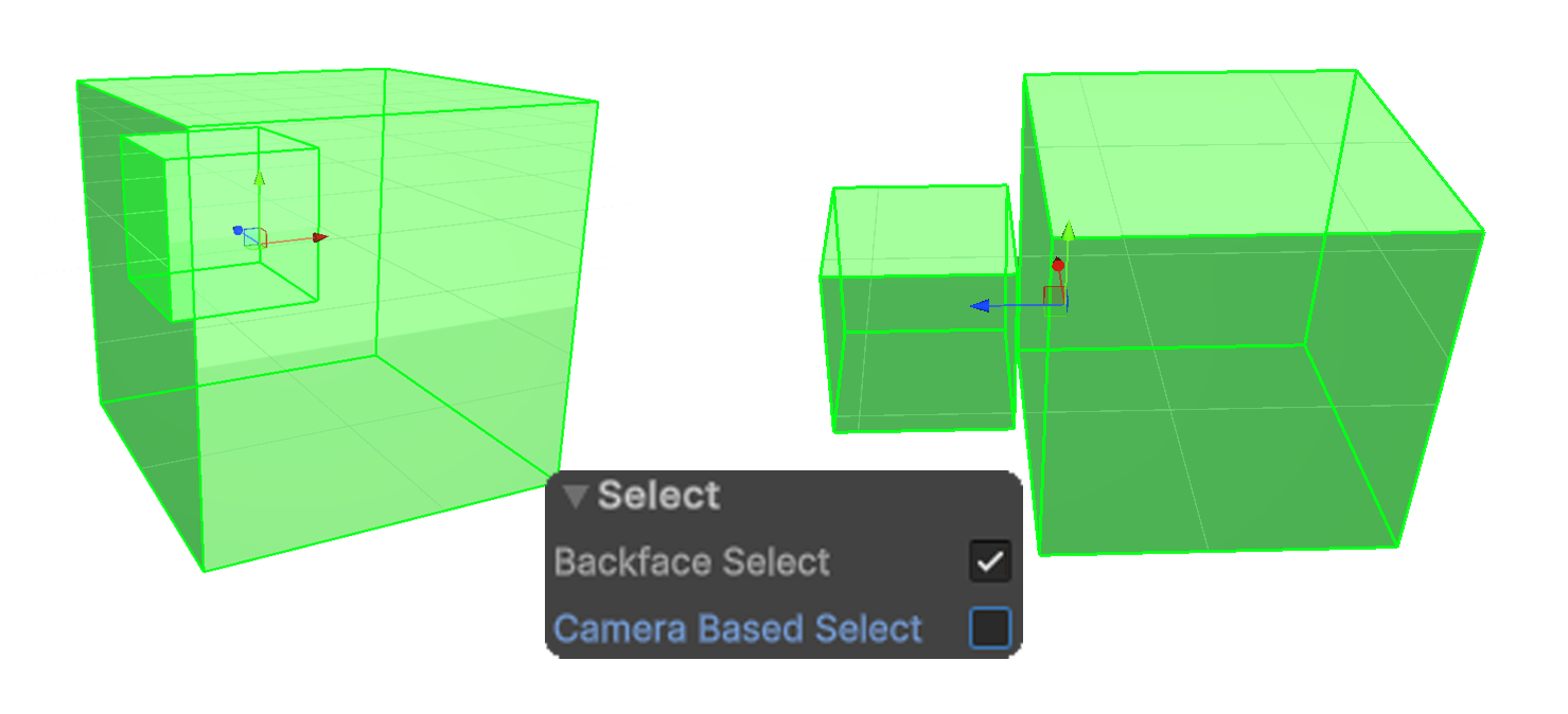 Face Camera Based Select Off